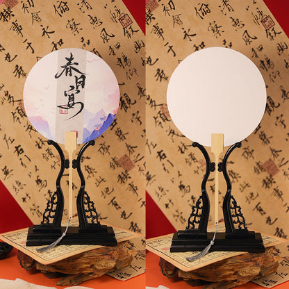 Traditional Chinese Fan Tuanshan 团扇 Modern Improved Model