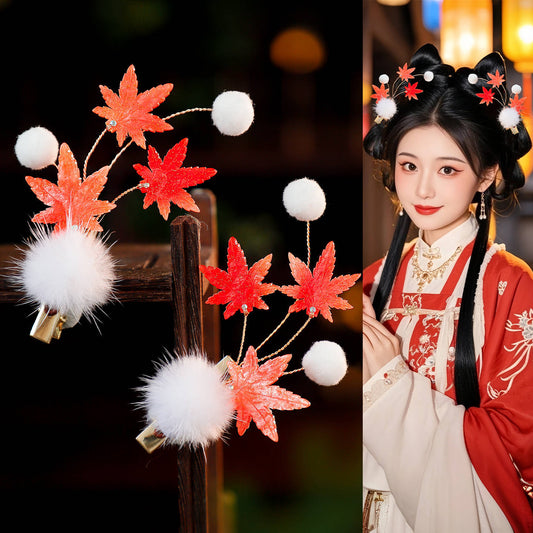 Traditional Chinese Hair jewelry Luli 露璃 Hanfu Historical Headgear