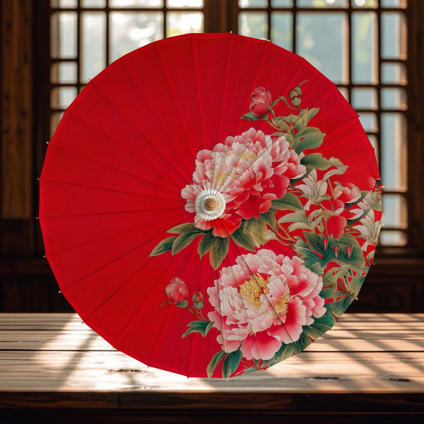 Traditional Chinese Bamboo Oil-paper Umbrella Xi 囍 Chinese Wedding