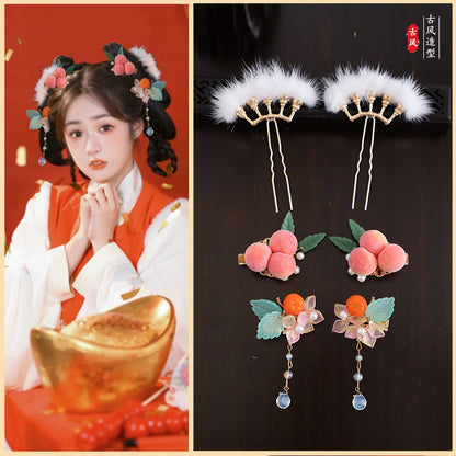Traditional Chinese Hair jewelry Liusu 流苏 Hanfu Historical Headgear