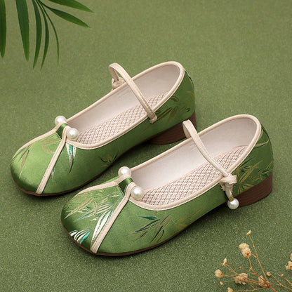 Women's Traditional Shoes Muxia 沐夏 Chinese Increase Spring Summer Autumn