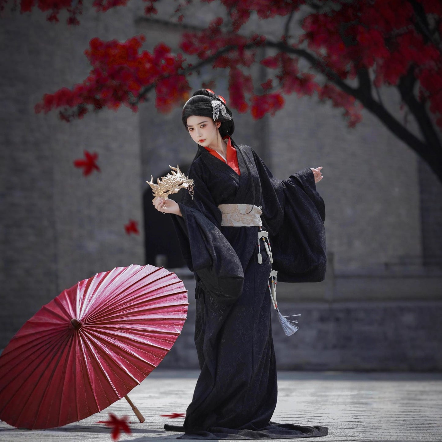 QIN 秦 Dynasty Women's Dress Warring States Yaoqin 曜秦 Traditional Chinese Clothing Spring Summer Autumn