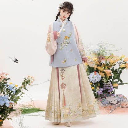 New Chinese Style Clothing Chunxin Shengyan "生烟" Women's Modern  Hanfu Winter Autumn