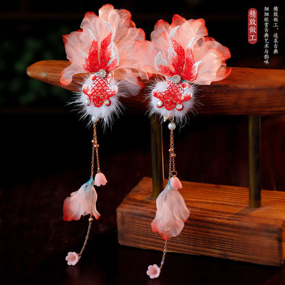 Traditional Chinese Hair jewelry Liyan 礼颜 Hanfu Historical Headgear