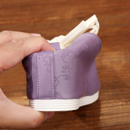 Women's Traditional  Shoes Ziyue 紫玥 Chinese Internal Increase Head Tilted Spring Summer Autumn Winter