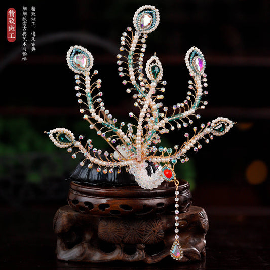 Traditional Chinese Hair jewelry Feishu 霏书 Hanfu Historical Headgear