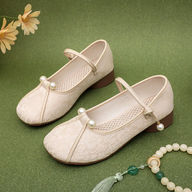 Women's Traditional Shoes Qingman 清漫 Chinese Increase Spring Summer Autumn Winter