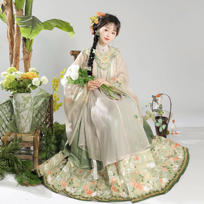 Chinese Elements Graduation Clothing Women's Qingcheng 倾城 Dress