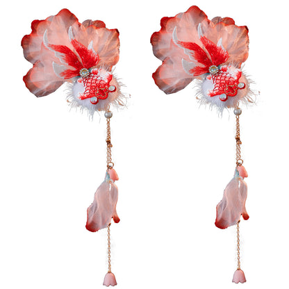 Traditional Chinese Hair jewelry Liyan 礼颜 Hanfu Historical Headgear