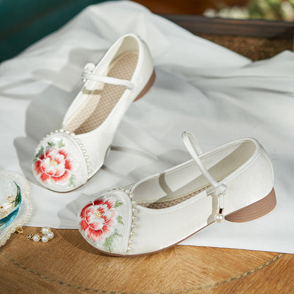 Women's Traditional Shoes Hongluan 红鸾 Chinese Increase Spring Summer Autumn