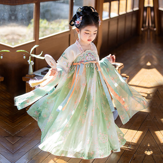 TANG Dynasty Children's Ying 樱 Ruqun  Spring Summer Autumn