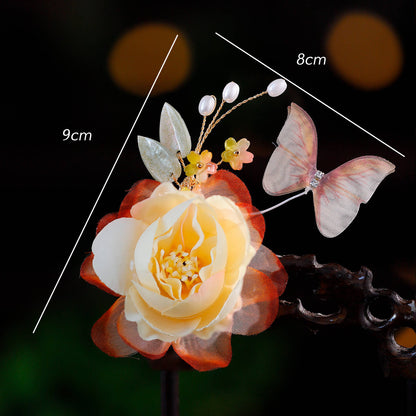 Traditional Chinese Hair jewelry Nanni 南霓 Hanfu Historical Headgear