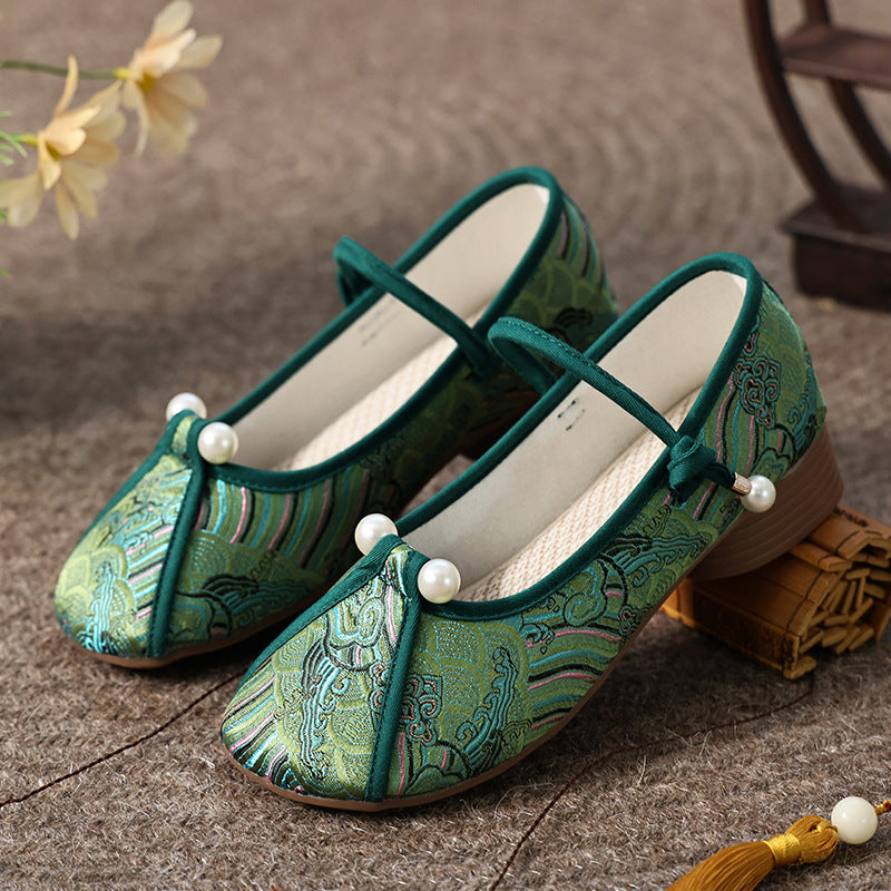 Women's Traditional Shoes Shihua 诗画 Chinese Increase Spring Summer Autumn
