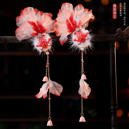 Traditional Chinese Hair jewelry Liyan 礼颜 Hanfu Historical Headgear